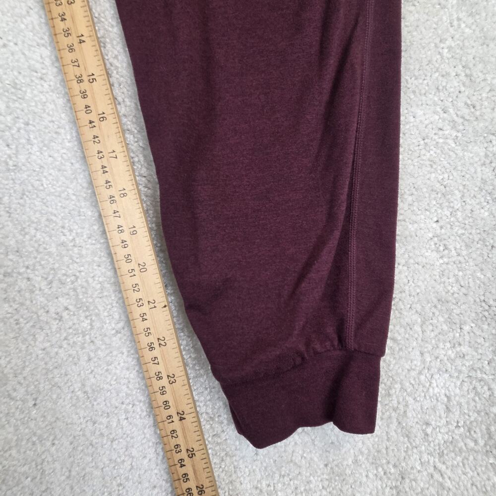 Vuori Performance Jogger Womens Small Burgundy Heather DreamKnit VW303 - Picture 6 of 10